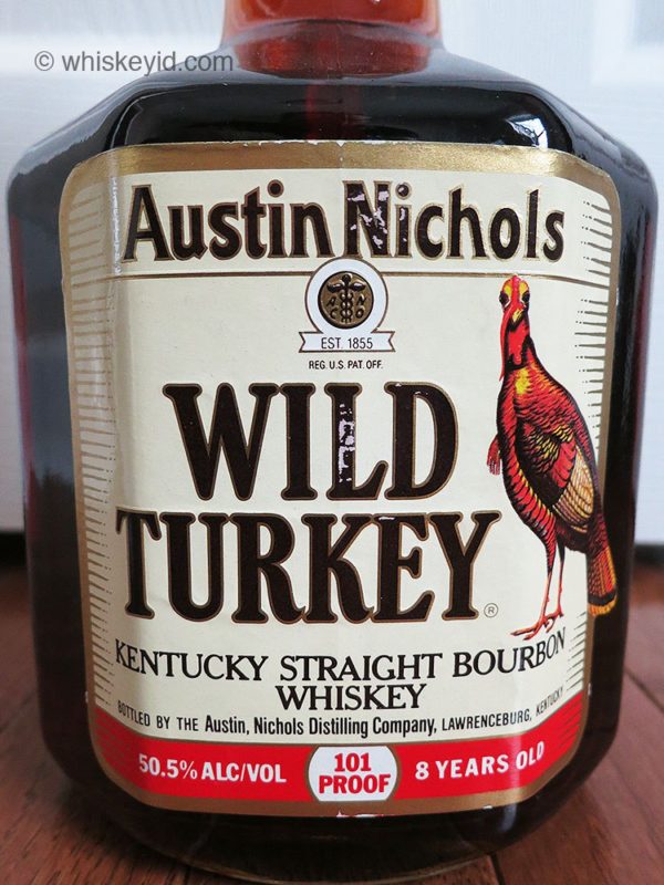 wild_turkey_8_handle_1994_front_label | whiskey id - identify vintage ...